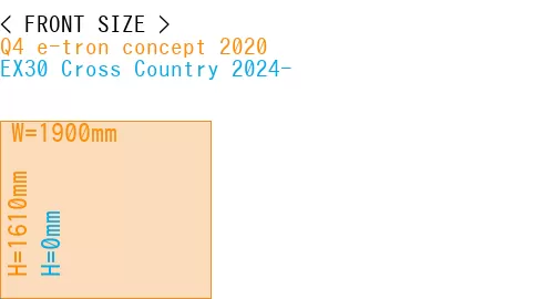 #Q4 e-tron concept 2020 + EX30 Cross Country 2024-